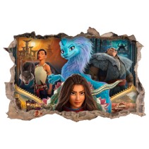 Vinilos y pegatinas 3d raya y el último dragón